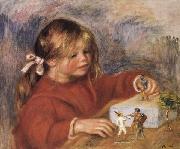 Pierre Renoir Coco Playing Sweden oil painting artist